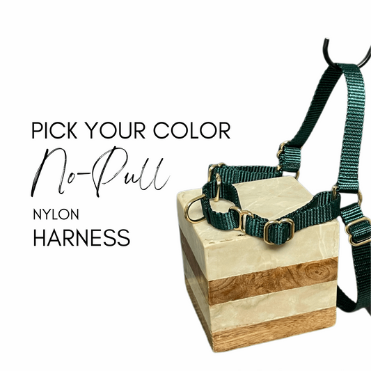 Nylon No Pull Dog Harness - Pick Your Color