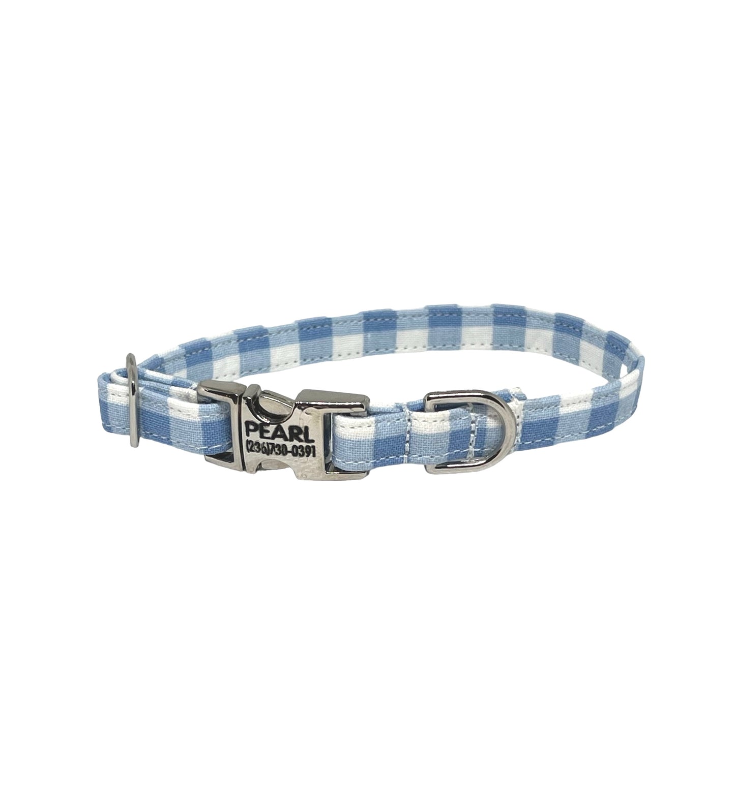 blue dog collar for small dogs