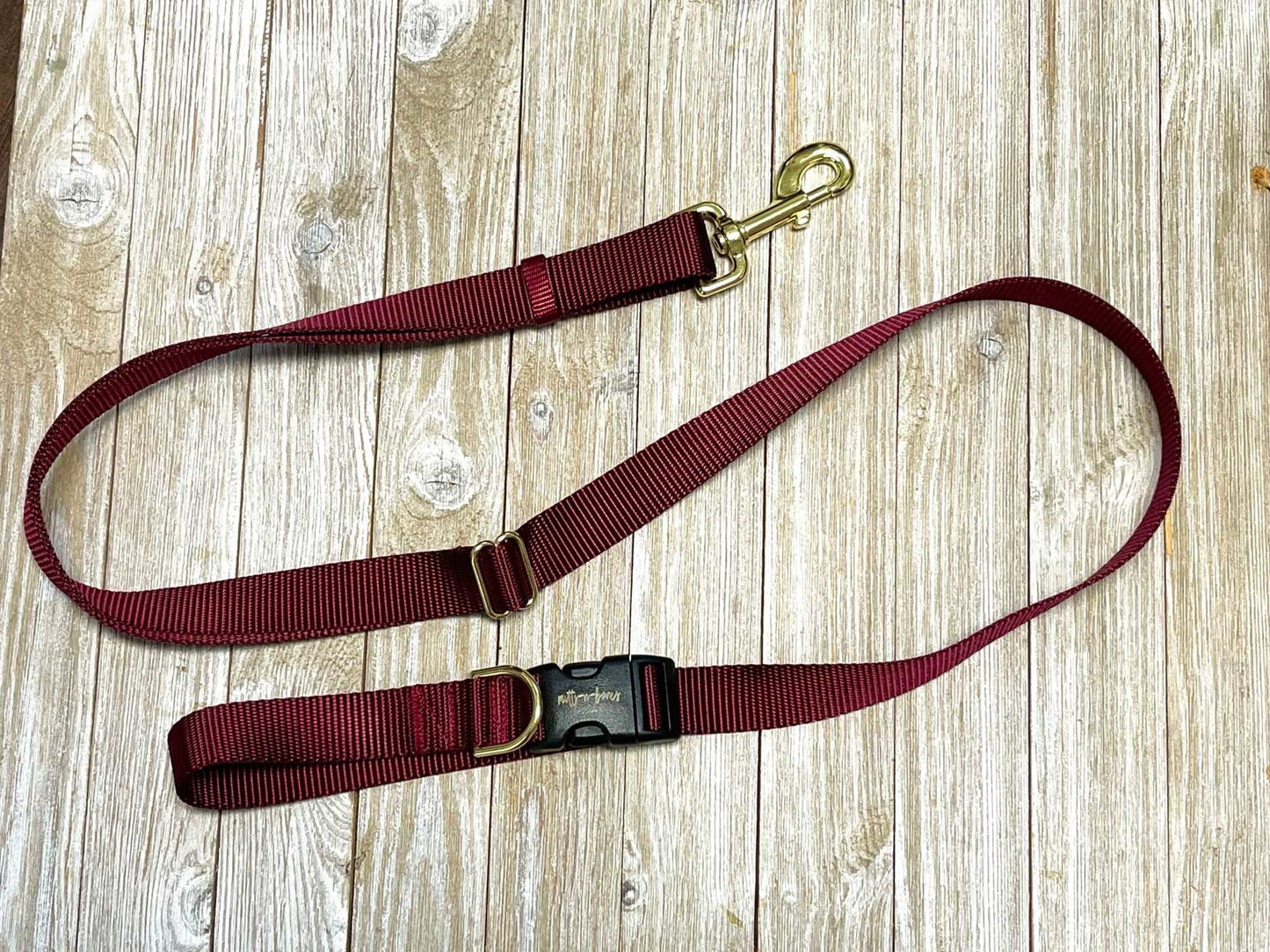 Nylon Ultimate Dog Leash - Pick your Color - muttsnbones