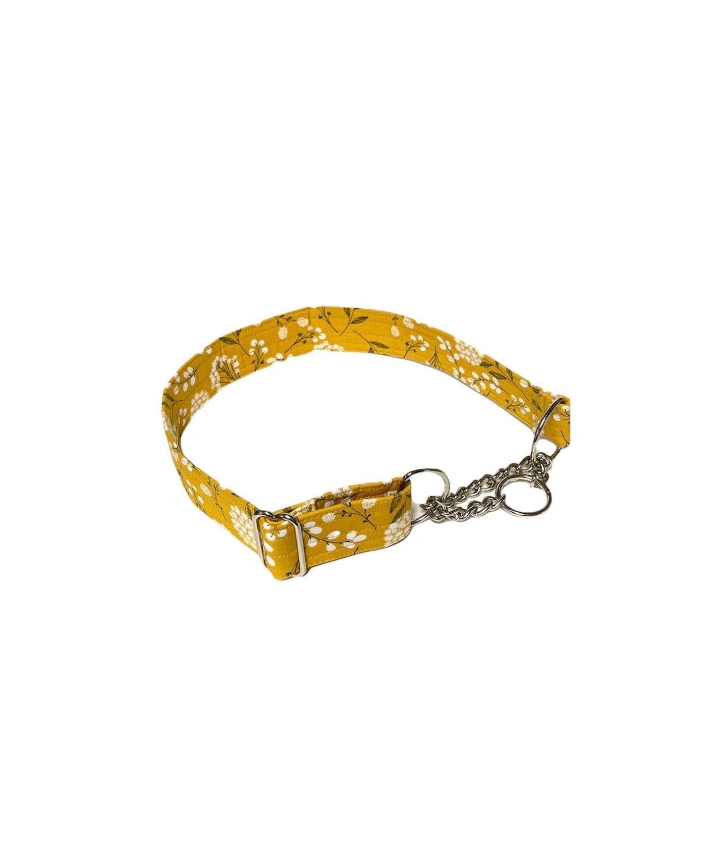 example collar in yellow #37 floral print