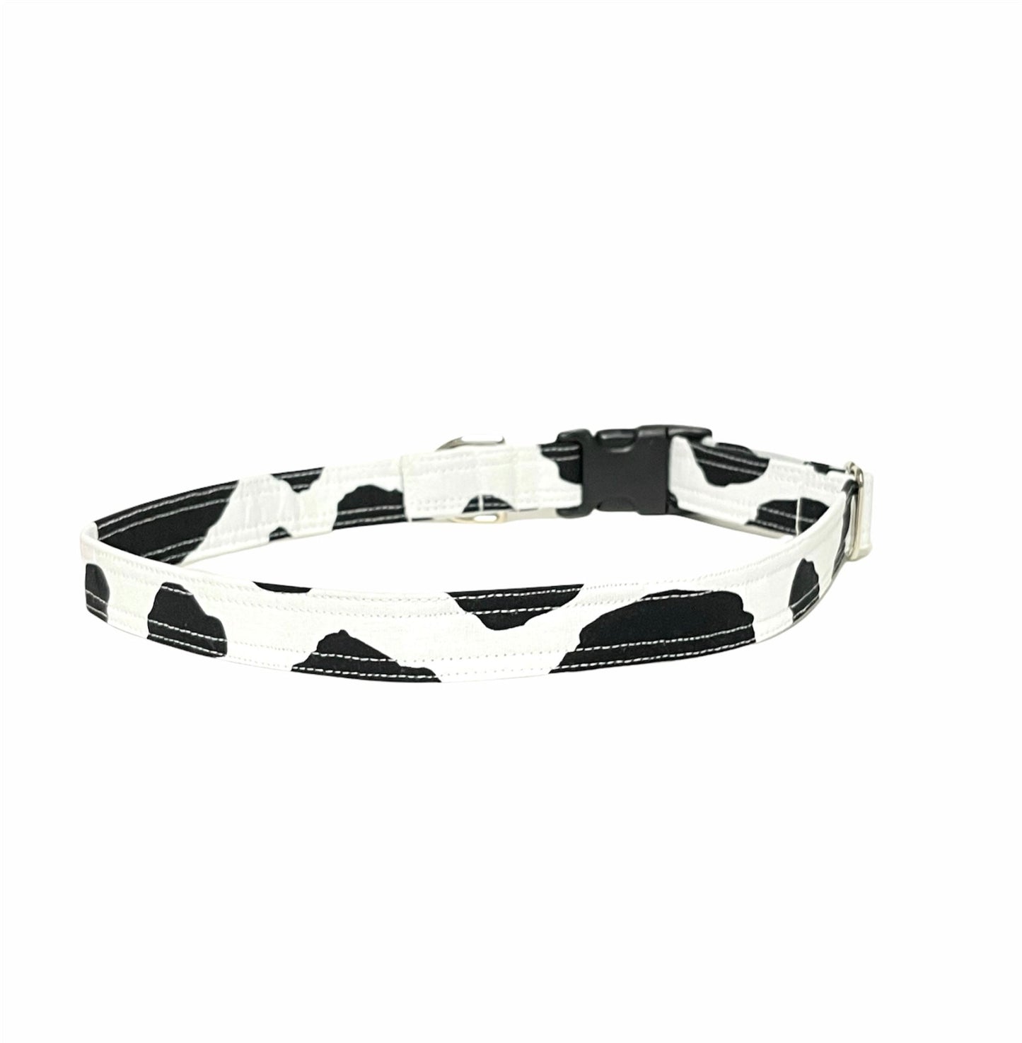 animal print cow print dog collar