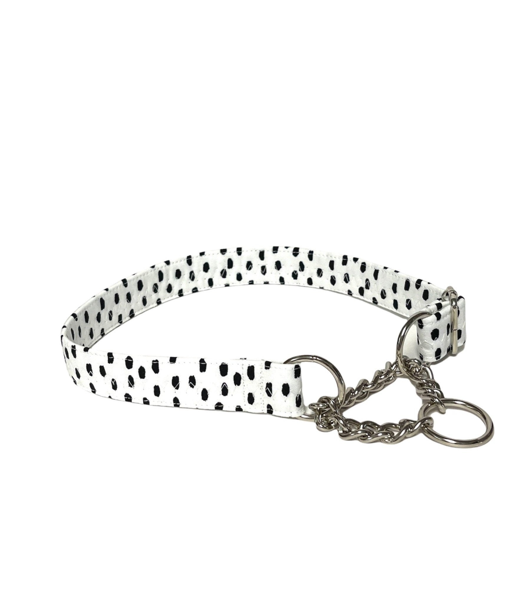 semi choke stylish martingale dog collar