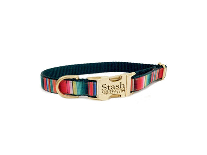 mexican dog collar personalized buckle