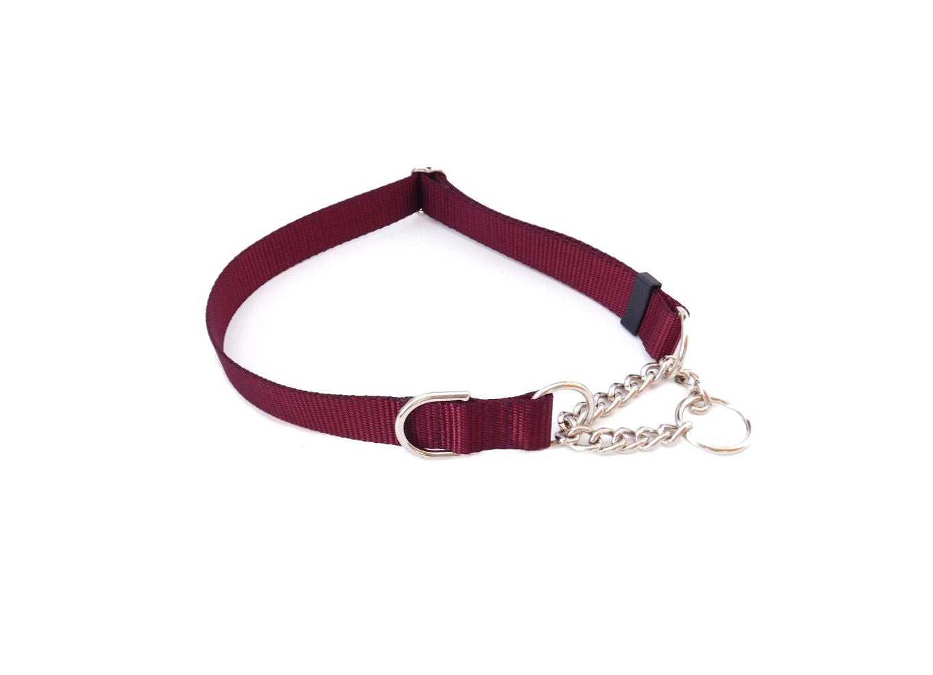 Nylon Chain Martingale - Pick your Color - muttsnbones